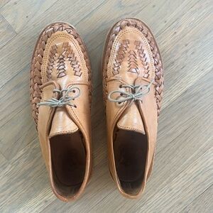 Women’s Mexican Huarache Genuine Leather Shoes - Women’s size 9